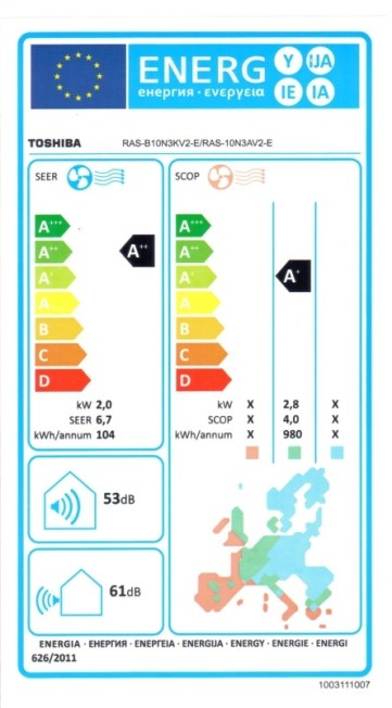 Klimatizace Toshiba RAS-B10N3KV2