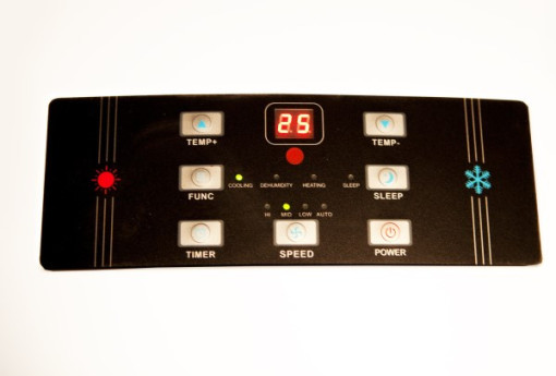 Klimatizace SINCLAIR mobilní AMC-11AN | Ovládací panel